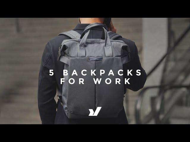 5 Awesome Backpacks For Work - Bellroy Tokyo Totepack, Aer Day Pack 2, Boundary Supply Errant & More