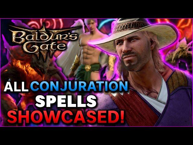 ALL Conjuration Spells and Summons In Baldur's Gate 3!