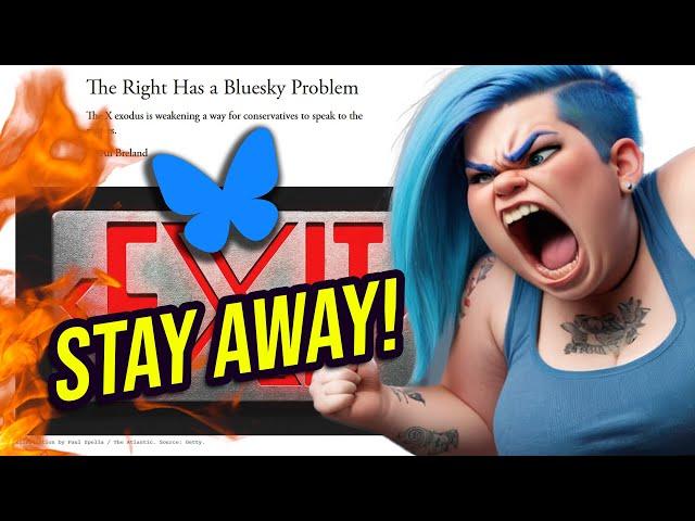 Bluesky Doesn't Want YOU There?! Conservatives NOT Welcome!