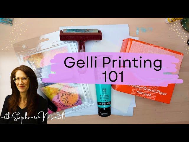 Gel Plate For Beginners