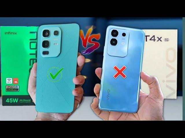 Vivo T4x Vs Infinix Note 50x Full Comparison !