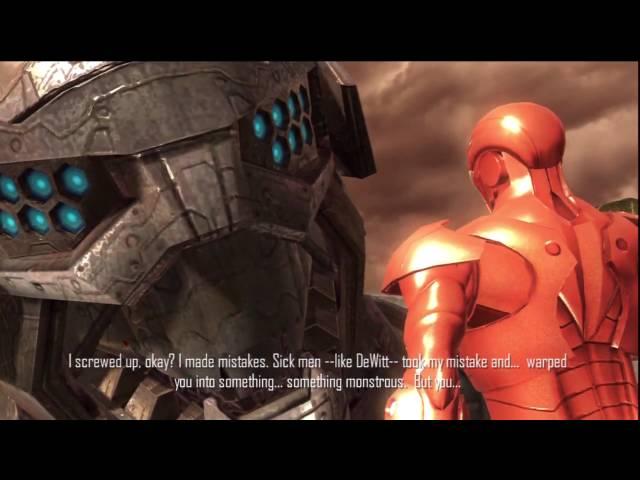 (#17) Iron Man 2 Game - Walkthrough & Playthrough Part 17 Boss Intro in HD.wmv