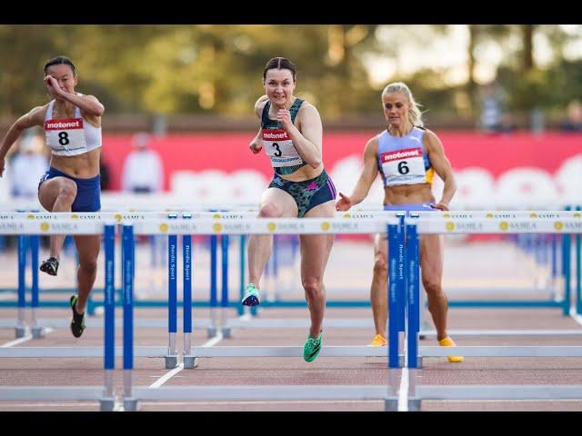 Reetta Hurske SE 100m aidat - Jyväskylän Motonet GP