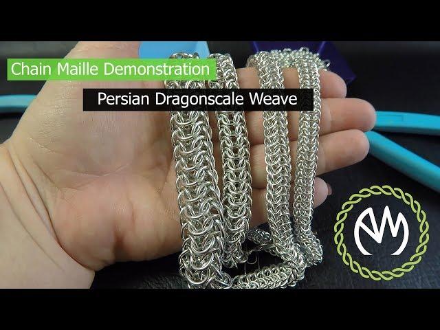 Chain Maille Weave Tutorial - Persian DragonScale