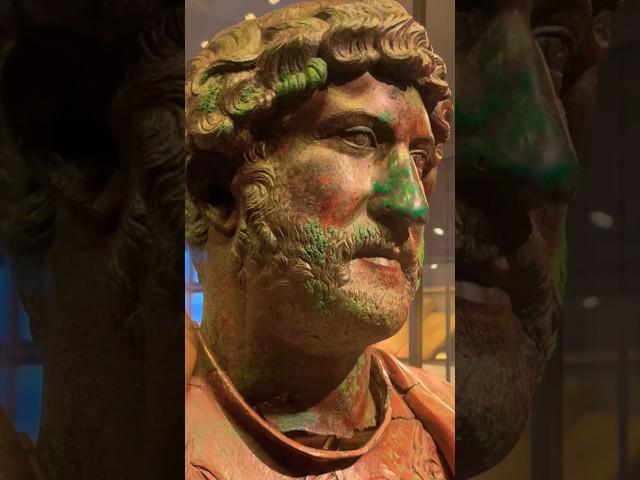 Bust of #Emperor #Hadrian from Tel Shalem, Dated ca. 130 CE. #Rome #Archaeology #History #museum