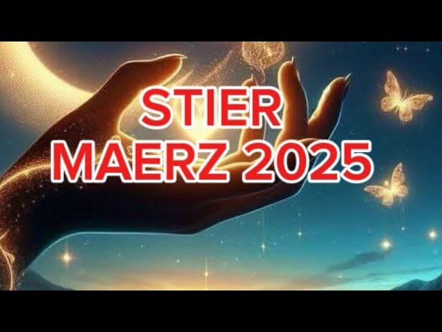 STIER MAERZ 2025DAS KOMMT AUF DICH ZUTarot Horoskop STIER März