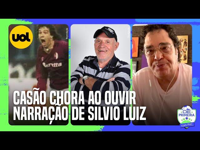 SILVIO LUIZ: CASAGRANDE CHORA AO OUVIR LOCUTOR NARRANDO SEUS GOLS