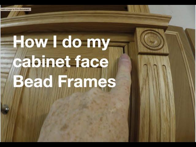 This is how I do my Bead Frames