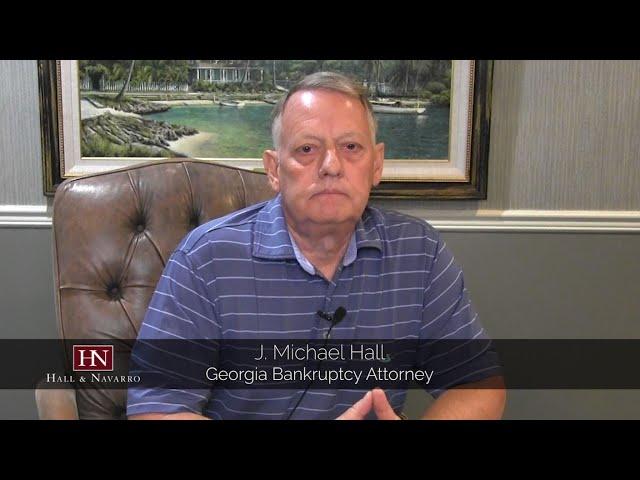 Why You Should File for Bankruptcy in Georgia | Hall Navarro