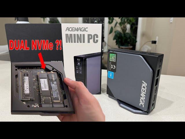 DUAL m.2 on a Mini PC?? - ACEMAGIC S1 Mini PC ( Review + emulation)