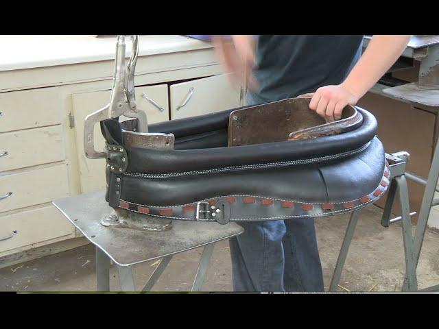 Coblentz Collar Shop - Hand Crafted Draft Horse Collars #horsecollar #drafthorsetack #leatherwork