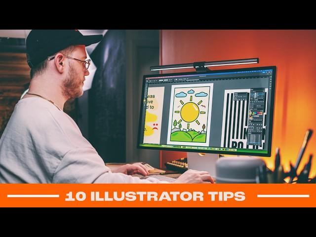 10 Adobe Illustrator Tips & Tricks 2024 