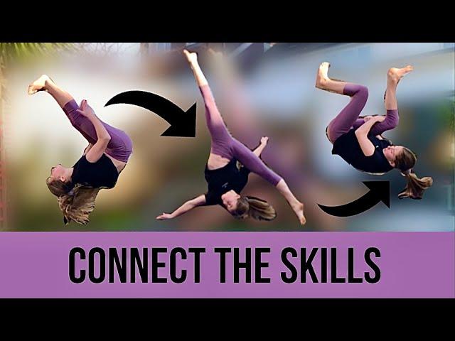 CONNECT THE SKILLS GYMNASTICS CHALLENGE | PolinaTumbles