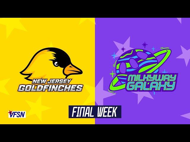 New Jersey Goldfinches vs Milkyway Galaxy @ Field of Dreams Disc Golf Course