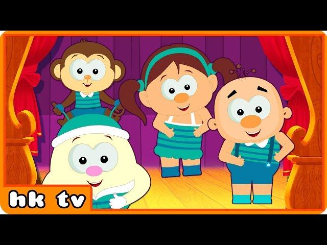 If You're Happy And You Know It | Nursery Rhymes | Kids Songs by HooplaKidz TV