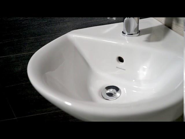 Johnson Suisse Windsor Corner Wall Hung Basin