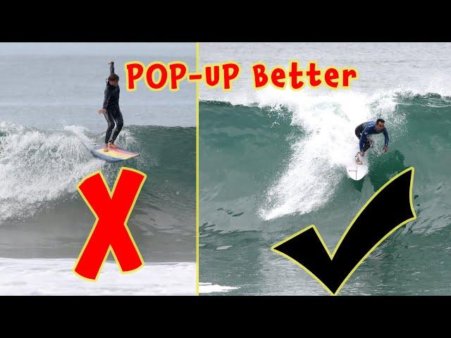 The art of the pop-up: Simple steps to improve your surfing