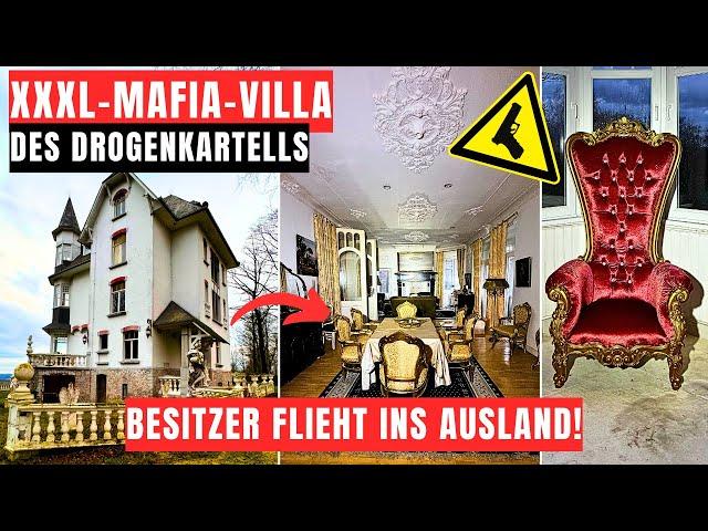 LOSTPLACE // OWNER flees ABROAD! ABANDONED XXL MAFIA VILLA of the DRUG CARTEL  found?