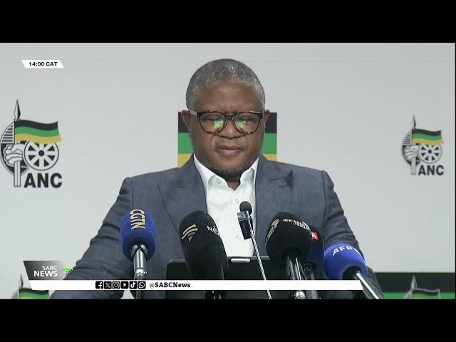 ANC Briefing | Outcomes of Zuma's disciplinary hearing