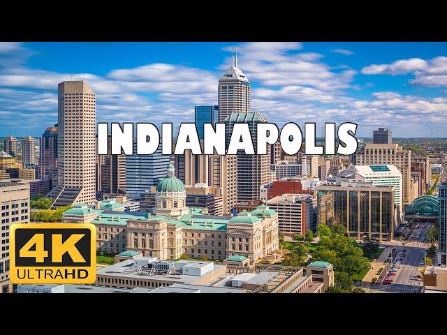 Indianapolis, Indiana, USA  | 4K Drone Footage