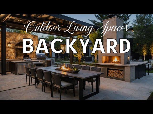 Crafting Elegant Outdoor Living Spaces for 2024: Backyard Design Ideas