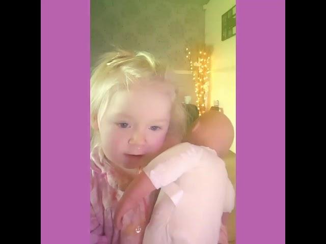 Two year old Keevie sings Moana