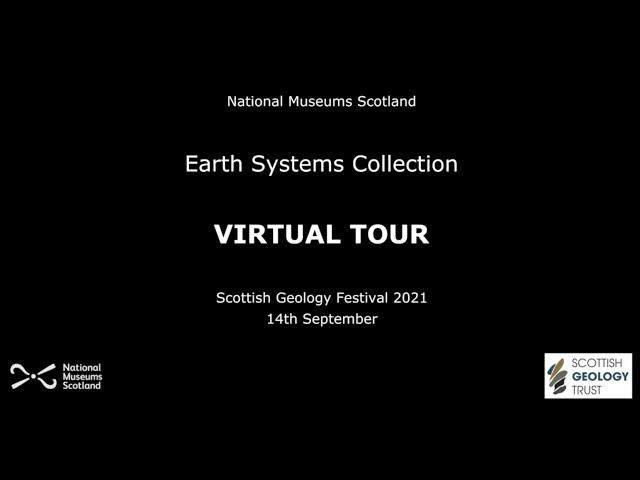 Virtual tour of the Earth Systems collection at National Museums Scotland