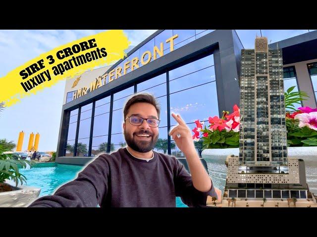 SIRF 3 Crore! HMR Waterfront Karachi  Model Flat Tour & Investment Opportunity