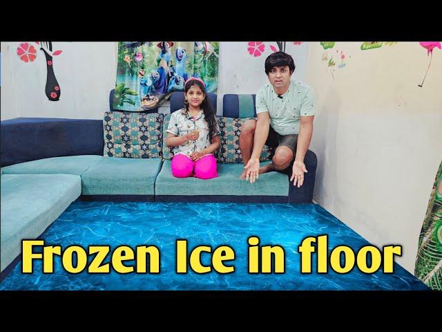 Frozen Ice  in Floor | comedy video | funny video | Prabhu sarala lifestyle