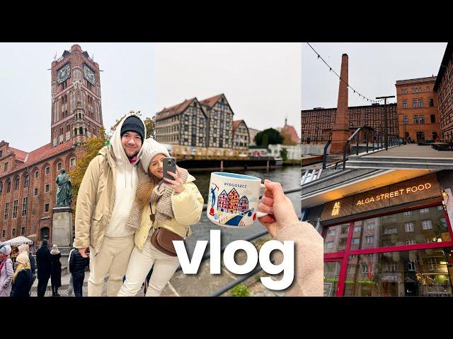 TORUŃ I BYDGOSZCZ W 1 DZIEŃ  URODZINY KUBY  ALGA STREET FOOD  | VLOG