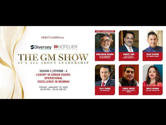 BW HOTELIER The GM Show Season 3 Episode 4 #BWHTheGMShow