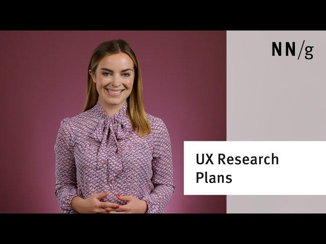 Creating a UX Research Plan