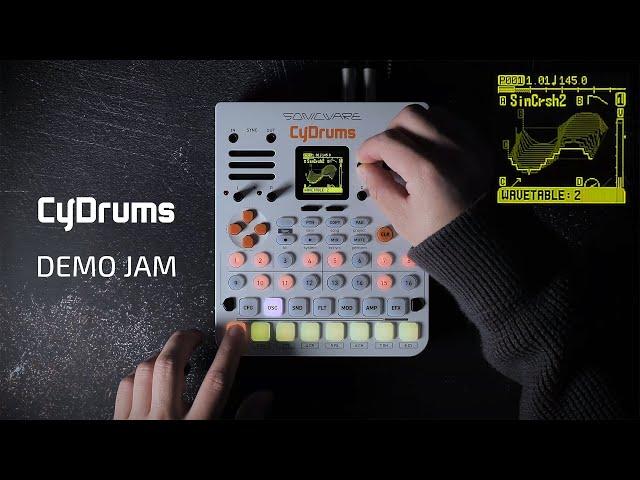 CyDrums | Expressive Drum Synthesizer [DEMO JAM]