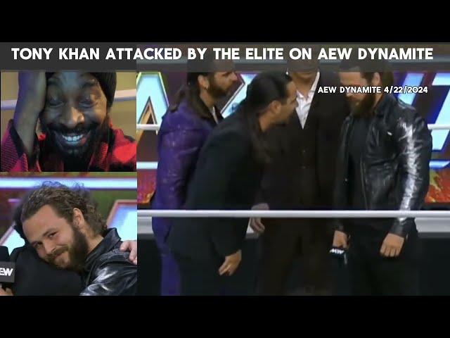 Tony Khan ATTACKED by THE ELITE & JACK PERRY!!!