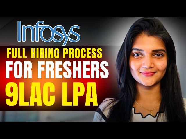 How to get a Job at Infosys? | For Freshers upto 9LPA | Complete Infosys Hiring Process Explained