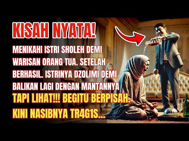 KISAH NYATA! Istri Sholeh Diceraikan Suaminya Karena ingin Balikan Sama Mantannya. Setelah Pisah...