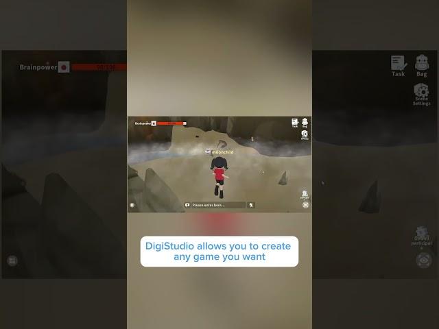 Create your own game through DigiStudio! #buildinggame #gaming #reels #gaminglife #trending #gamers