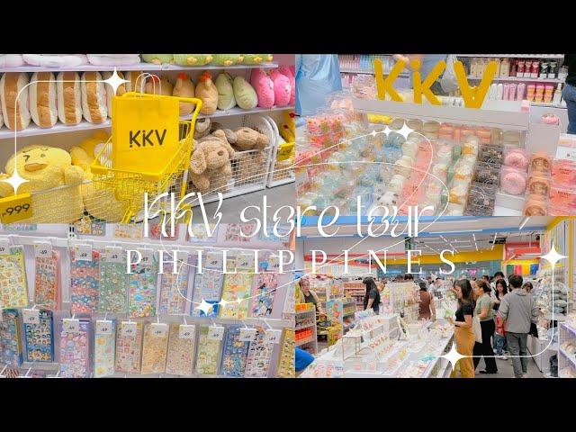 kkv store tour PH (stationeries, food, makeup & many more) 𐙚ྀི + new yr intro 