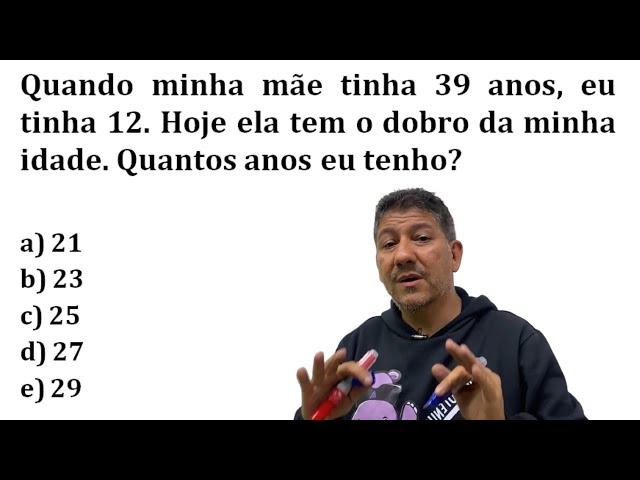 PROBLEMA DE MATEMÁTICA PARA CONCURSOS | Prof Robson Liers | Mathematicamente