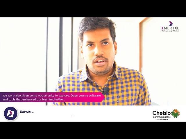 Student Review | Best Embedded Course with Placement | Satwik Placed at Chelsio Communications