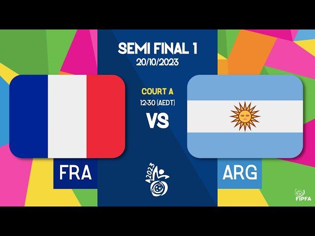 France vs Argentina - 2023 FIPFA Powerchair Football World Cup (SEMI FINAL 1)