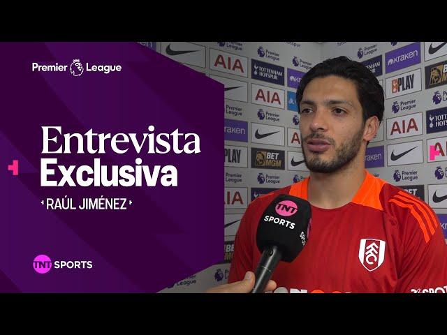 RAÚL JIMÉNEZ: “¡FELIZ POR EL REGRESO GOLEADOR DE SANTI GIMÉNEZ!” I ENTREVISTA I PREMIER LEAGUE