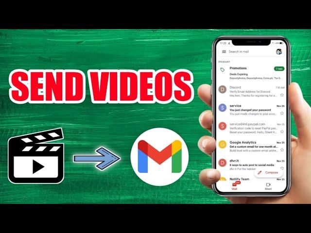 How to Send Videos on Gmail (2025)