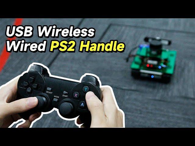 Yahboom USB Wireless PS2 handle design for ROS robot