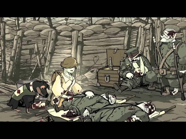 Valiant Hearts: The Great War — трейлер (русские субтитры)