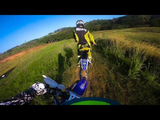 Training session on backyard racetrack | Blake Gutzeit