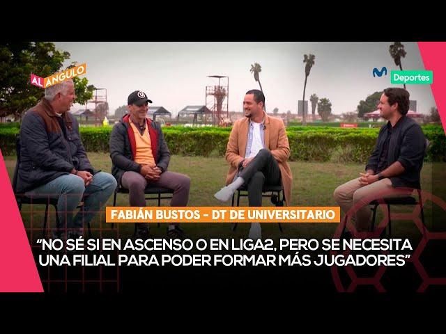 FABIÁN BUSTOS: la diferencia en el trabajo de FÚTBOL FORMATIVO en PERÚ y ECUADOR | AL ÁNGULO 