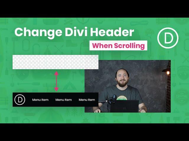 How To Change The Divi Header Menu When Scrolling