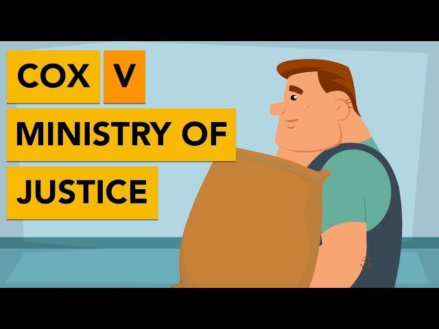 Cox v Ministry of Justice