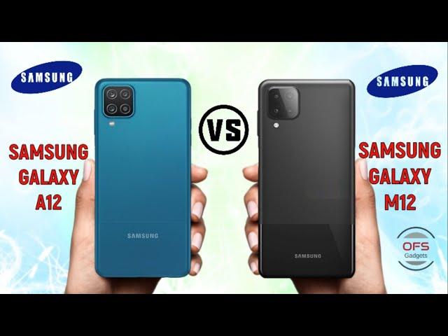 Samsung Galaxy A12 vs Samsung Galaxy M12